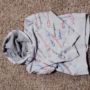 Champion hoodie. Size 5 but fits a bit small. Only wore once.